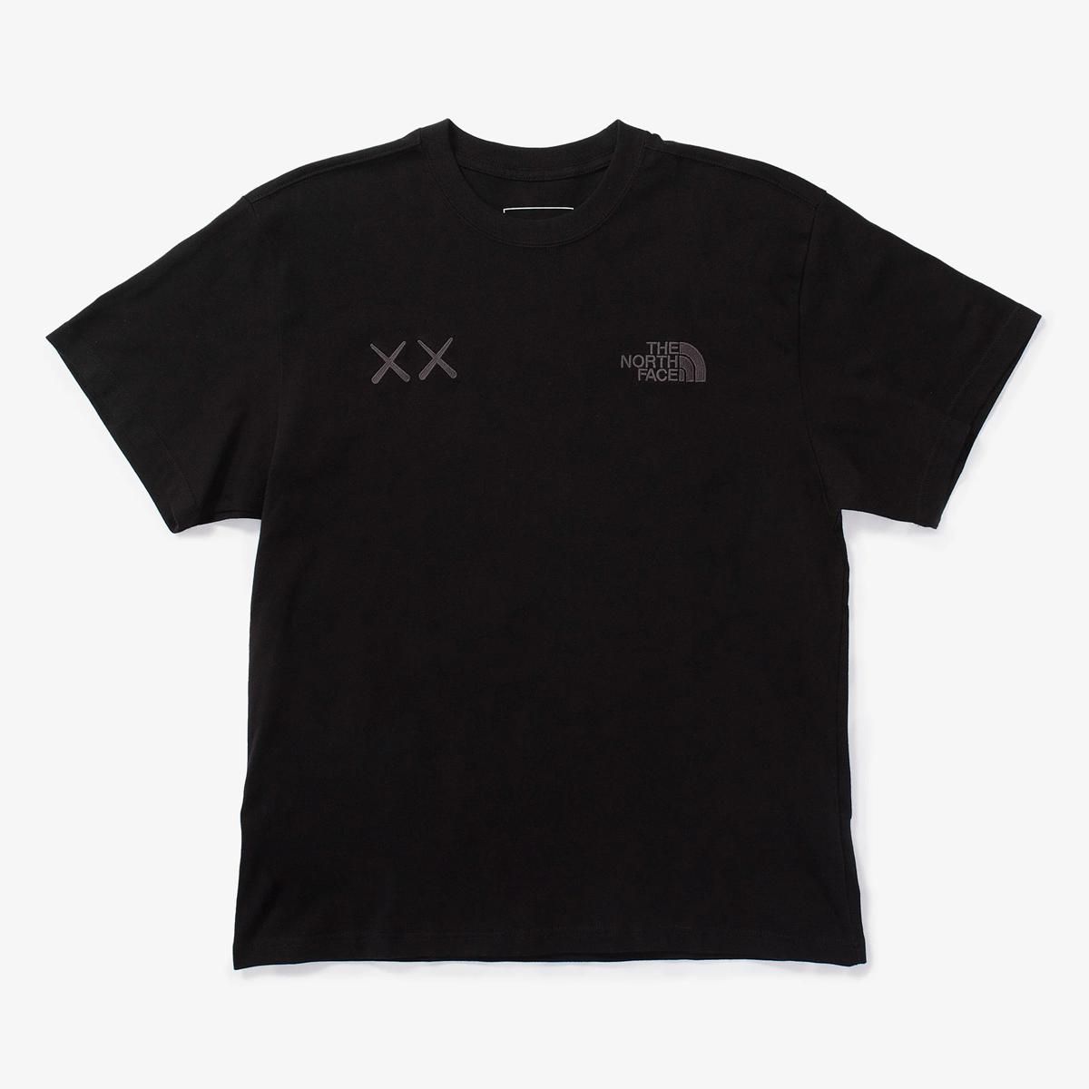 海外限定☆THE NORTH FACE x KAWS SS TEE TNF BLACK ( ノースフェイス