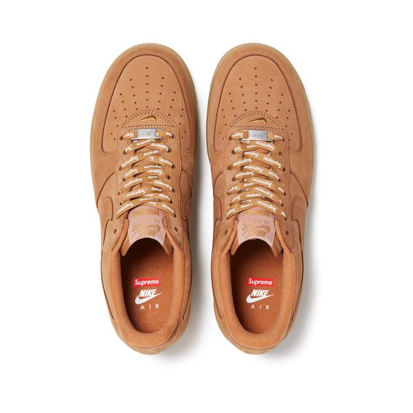 22FW Supreme NIKE AIR FORCE 1 LOW / SUPREME WHEAT US10 28cm ...