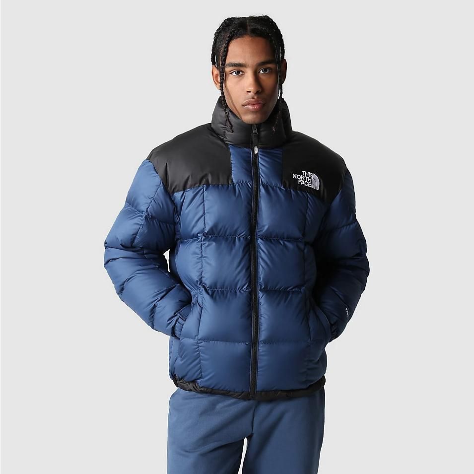 海外限定☆22FW THE NORTH FACE MENS LHOTSE DOWN JACKET SHADY BLUE ...