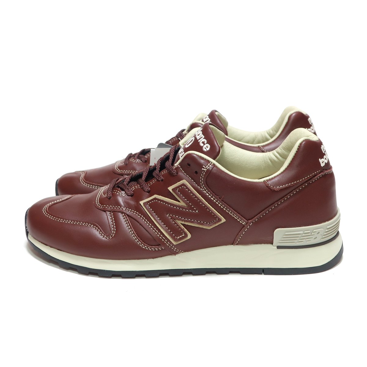NEW BALANCE M670BRN BROWN LEATHER MADE IN ENGLAND ( ニューバランス