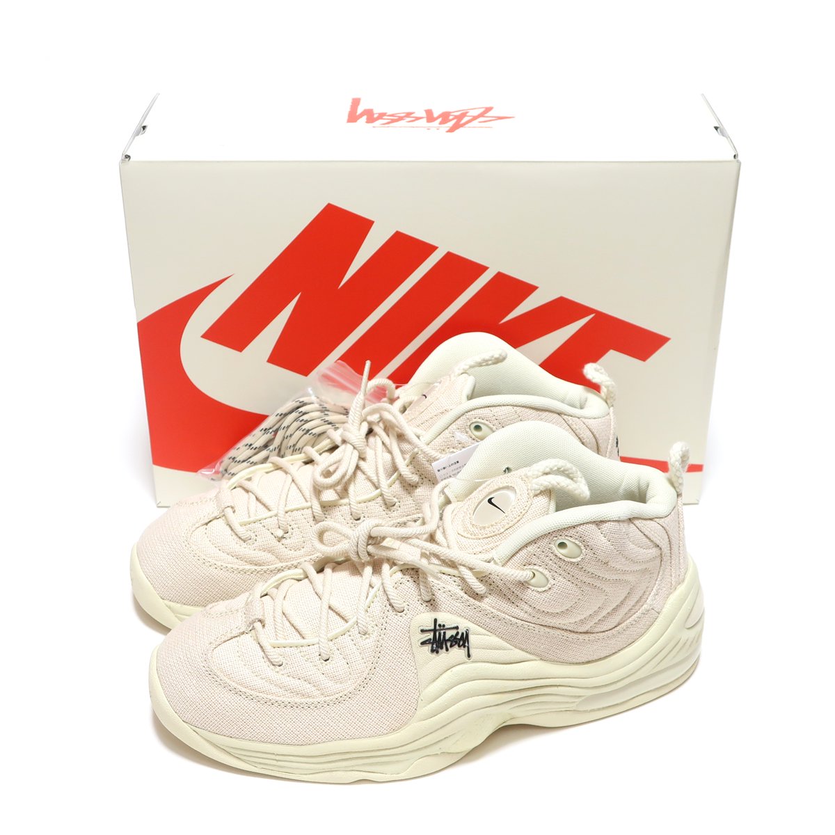 STUSSY x NIKE AIR PENNY Ⅱ SP FOSSIL PENNY 2 ( ステューシー x ナイキ コラボ エア ペニー 2  フォッシル )