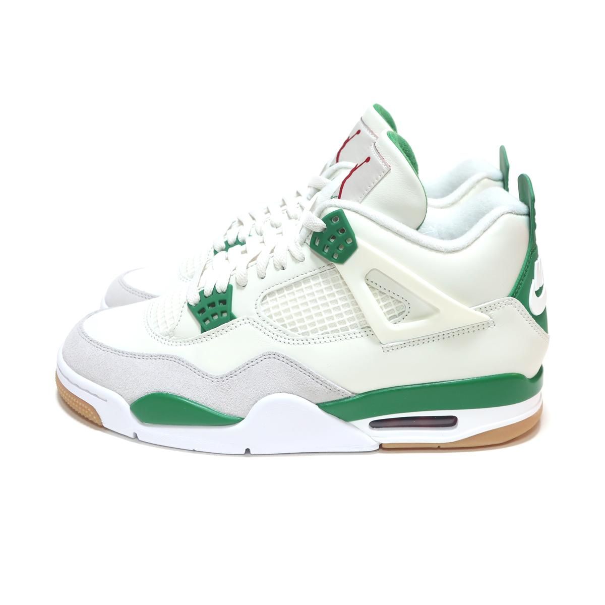 NIKE SB x AIR JORDAN 4 RETRO SP SAIL/WHITE-PINE GREEN US10