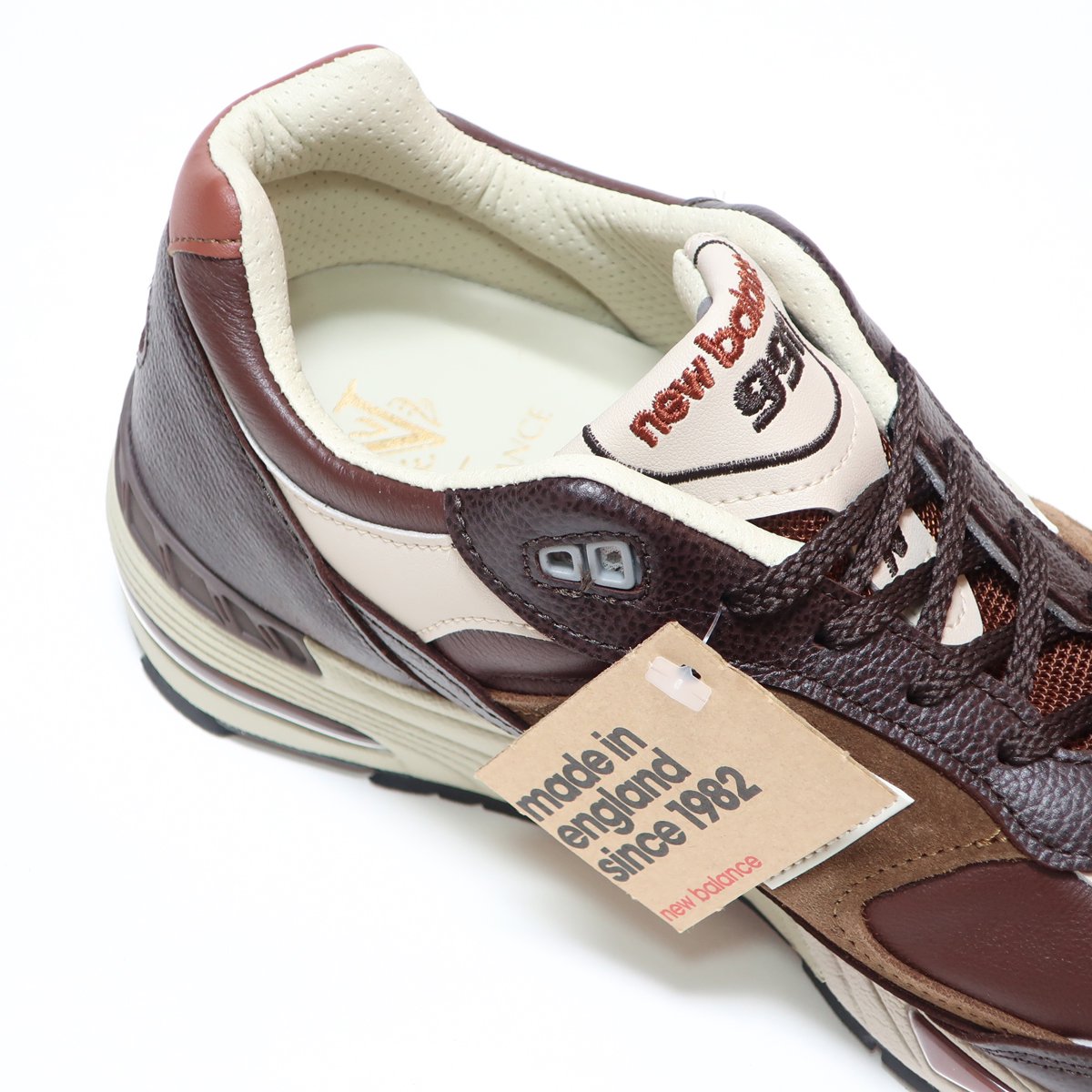 NEW BALANCE M991GBI BROWN LEATHER MADE IN ENGLAND ( ニューバランス ...