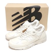 <img class='new_mark_img1' src='https://img.shop-pro.jp/img/new/icons5.gif' style='border:none;display:inline;margin:0px;padding:0px;width:auto;' />NEW BALANCE M991OW MADE IN ENGLAND OFF WHITE LEATHER ( ˥塼Х M991 եۥ磻 쥶 UK )