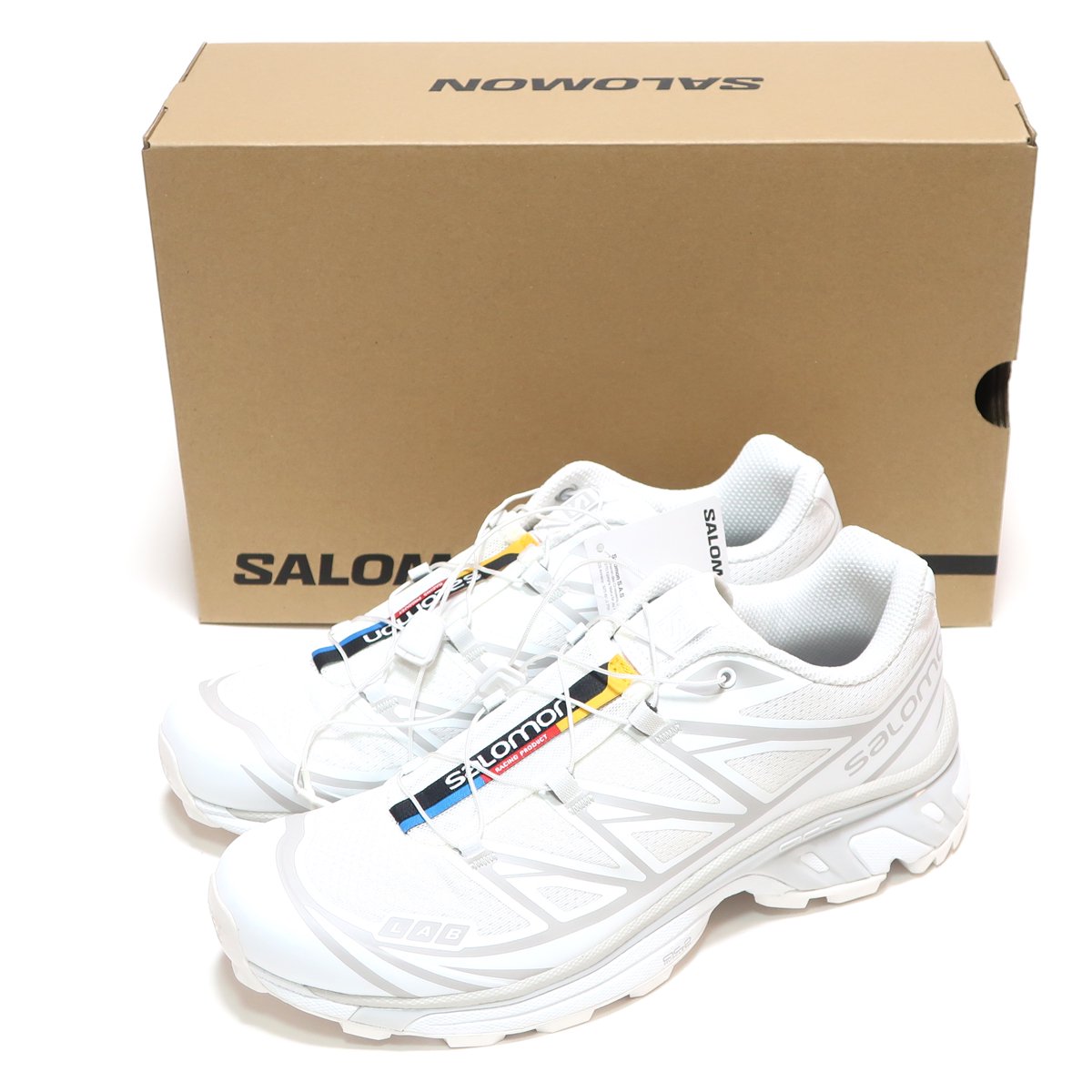 SALOMON XT-6 WHITE/WHITE/LUNAR ROCK L41252900 ( サロモン 