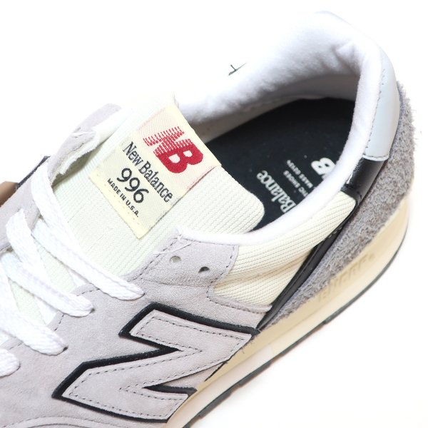 NEW BALANCE U996TG GRAY/BLACK GREY SUEDE MADE IN USA ( ニューバランス 996 グレー ブラック  スエード メッシュ アメリカ製 )