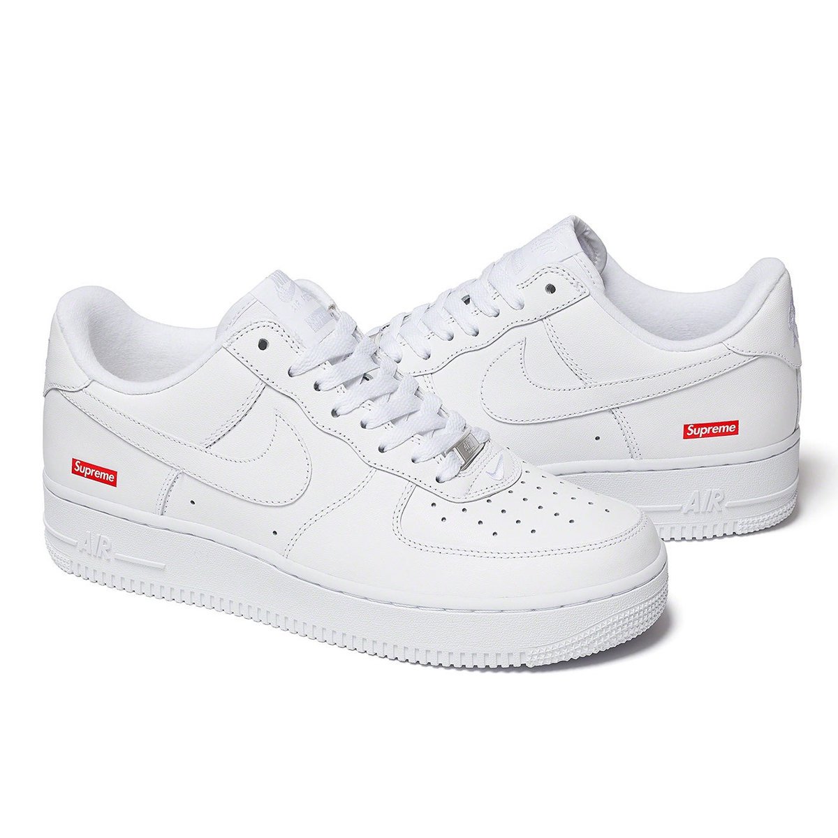 snkrs【新品】SUPREME NIKE AIR FORCE 1 LOW 24.0㎝ 白