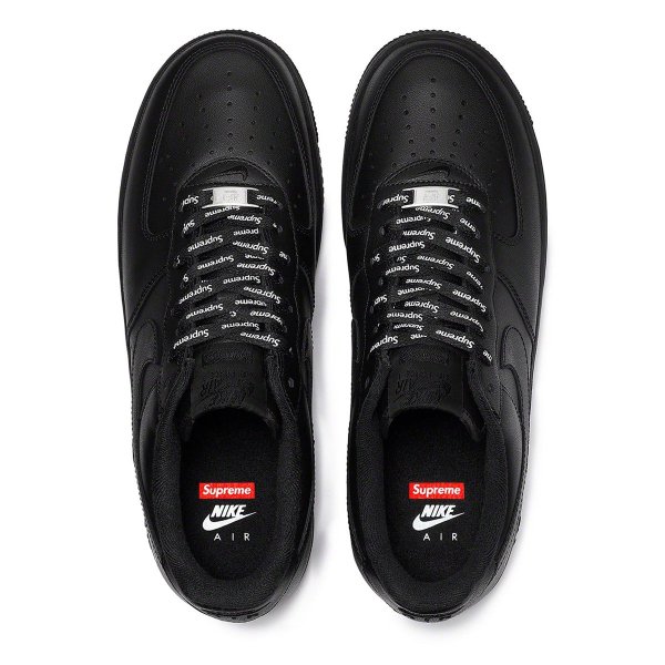Supreme Nike Air Force 1 Low US11 Blackファッション