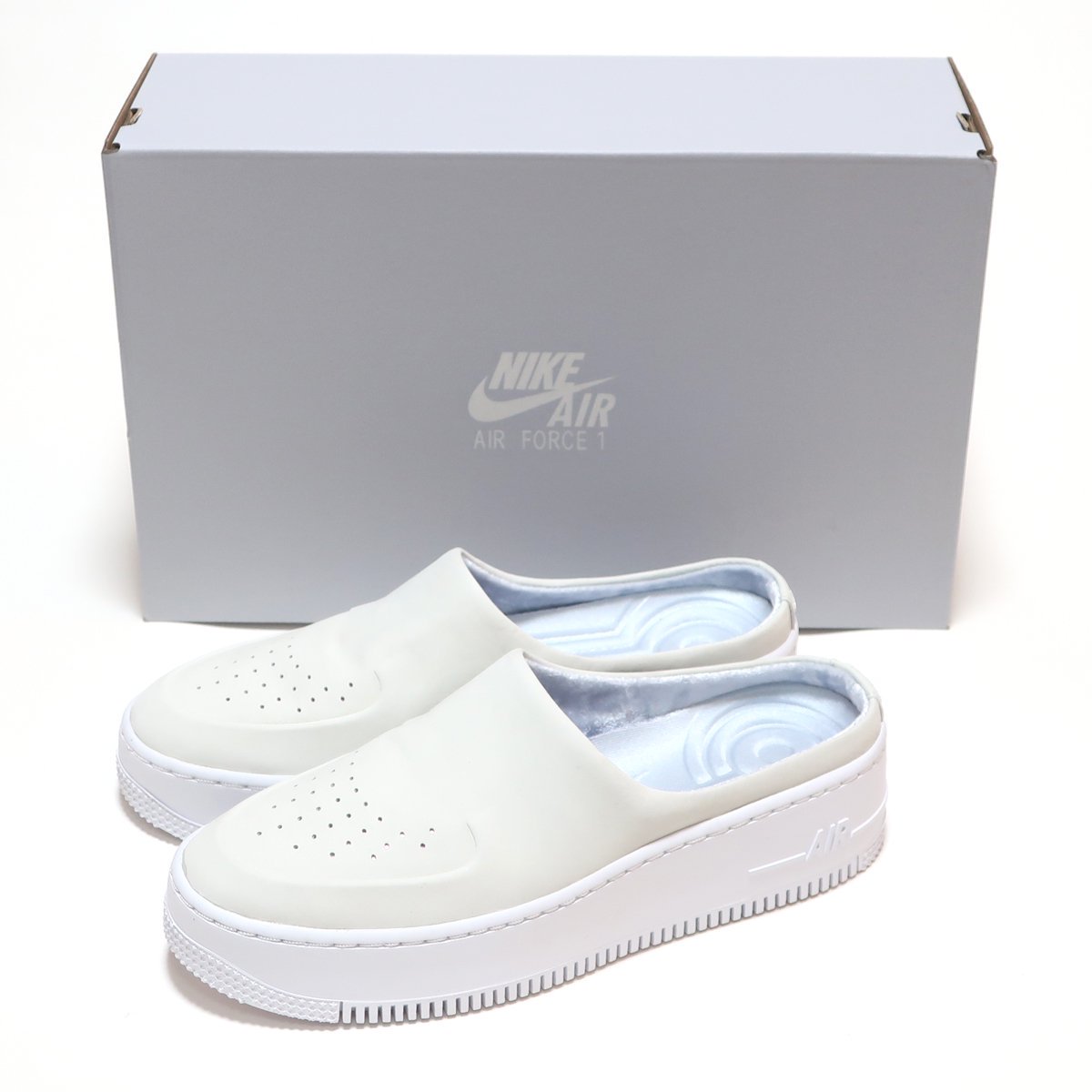 NIKE WMNS AF1 LOVER XX OFF WHITE/LIGHT SILVER AIR FORCE 1 ( ナイキ ...