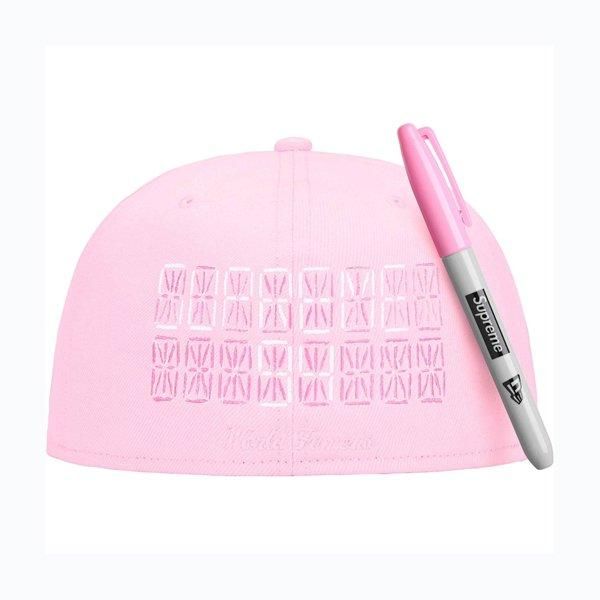 24SS Supreme Sharpie Box Logo New Era Pink ( シュプリーム 24SS Supreme Sharpie Box Logo New Era Pink ( シュプリーム