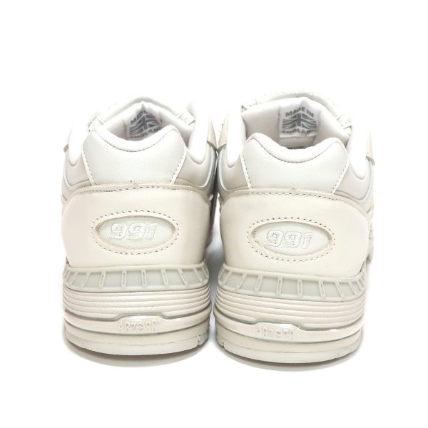 NEW BALANCE W991OW OFF WHITE LEATHER MADE IN ENGLAND WOMENS