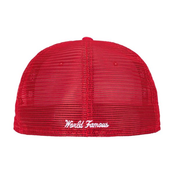 24SS Supreme Box Logo Mesh Back New Era Red ( シュプリーム ボックスロゴ メッシュ バック ニューエラ キャップ  レッド 赤 )