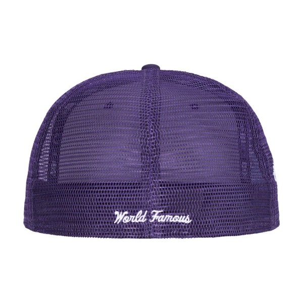 24SS Supreme Box Logo Mesh Back New Era Purple ( シュプリーム ボックスロゴ メッシュ バック  ニューエラ キャップ パープル 紫 )