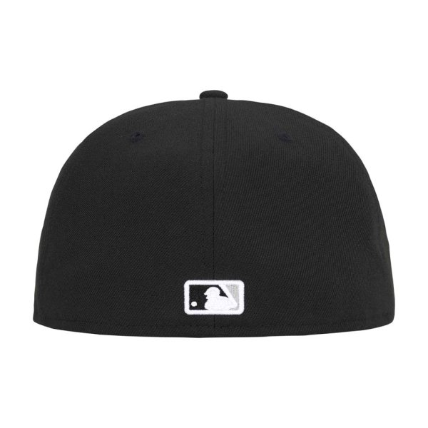 24SS Supreme MLB Teams Box Logo New Era Black-Chicago White Sox ( シュプリーム  ボックスロゴ ニューエラ キャップ ブラック シカゴ ホワイトソックス 黒 )