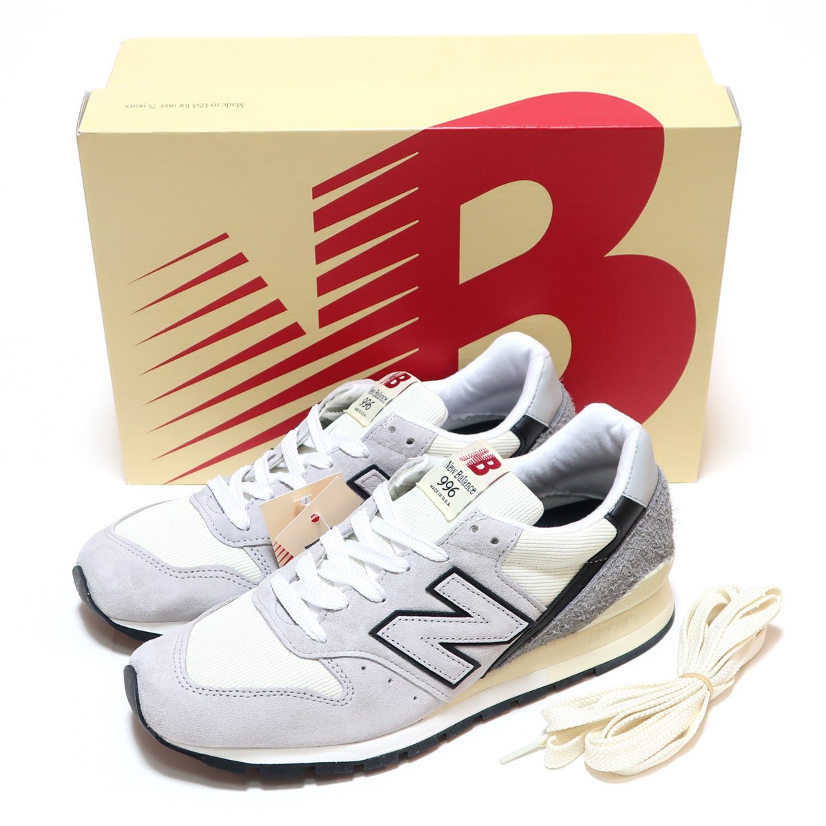 NEW BALANCE U996TG GRAY/BLACK GREY SUEDE MADE IN USA ( ニューバランス 996 グレー ブラック  スエード メッシュ アメリカ製 )