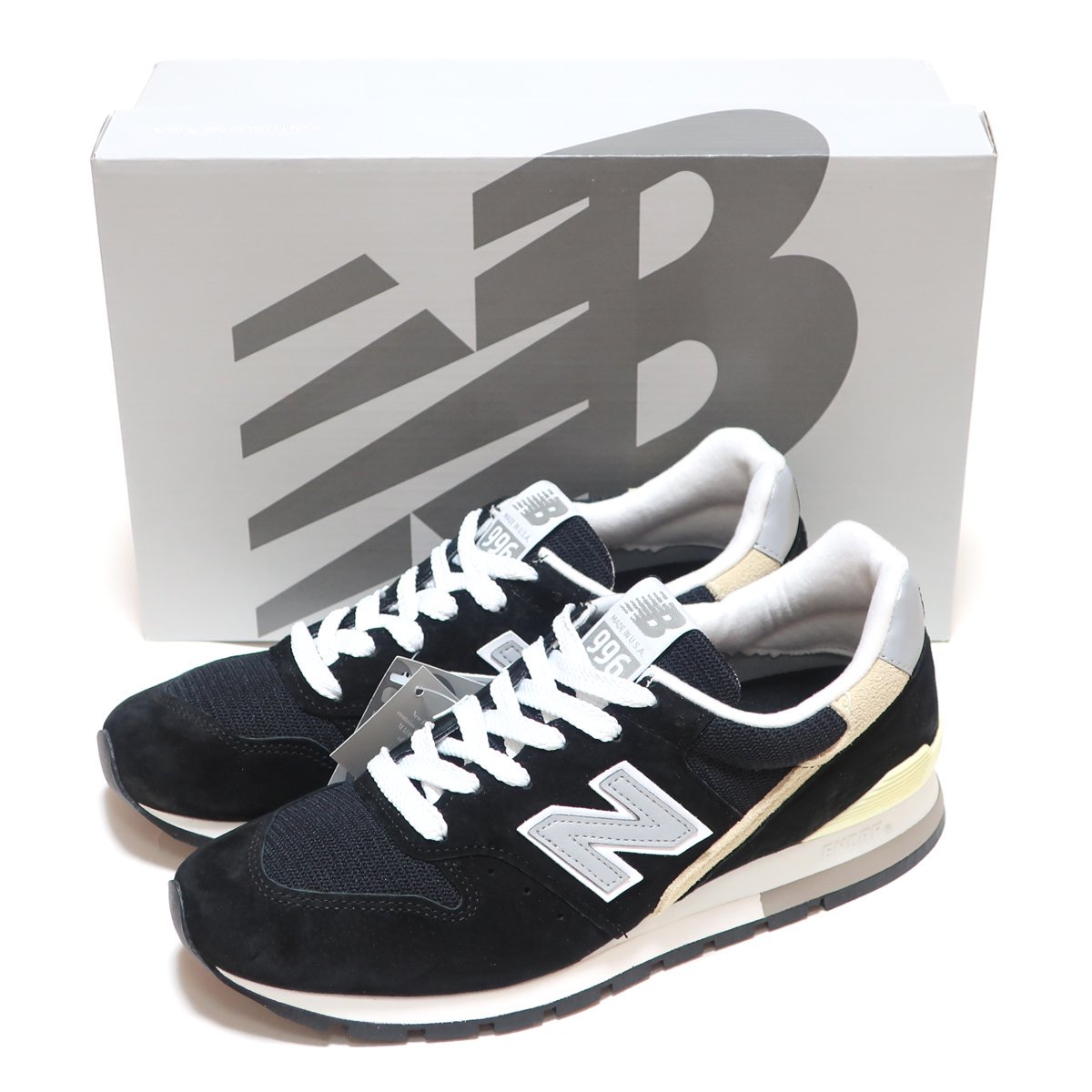 NEW BALANCE U996BL BLACK SUEDE MADE IN USA ( ニューバランス 996 ブラック 黒 スエード メッシュ  アメリカ製 )