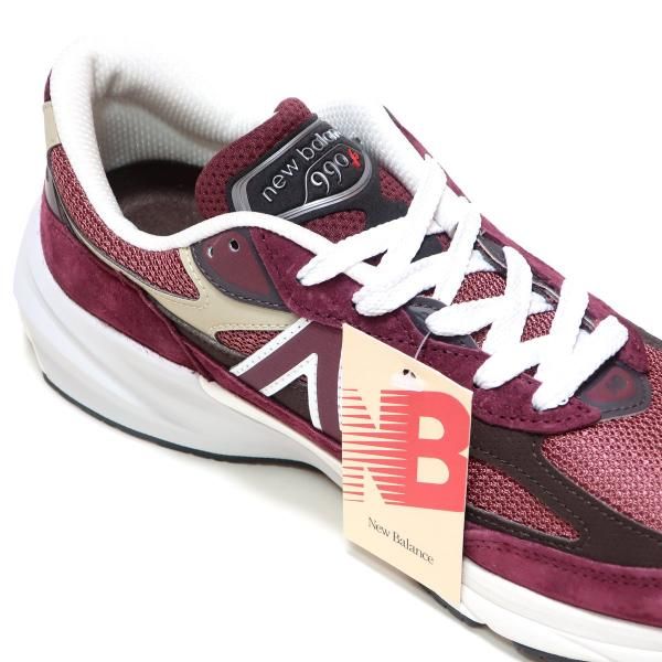 NEW BALANCE U990BT6 BURGUNDY MADE IN USA U990V6 M990