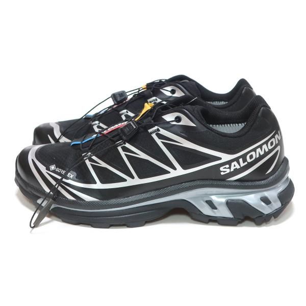 SALOMON XT-6 GTX BLACK/BLACK/FTW SILVER L47450600 GORE TEX SALOMON XT-6 GTX BLACK/BLACK/FTW SILVER L47450600 GORE TEX