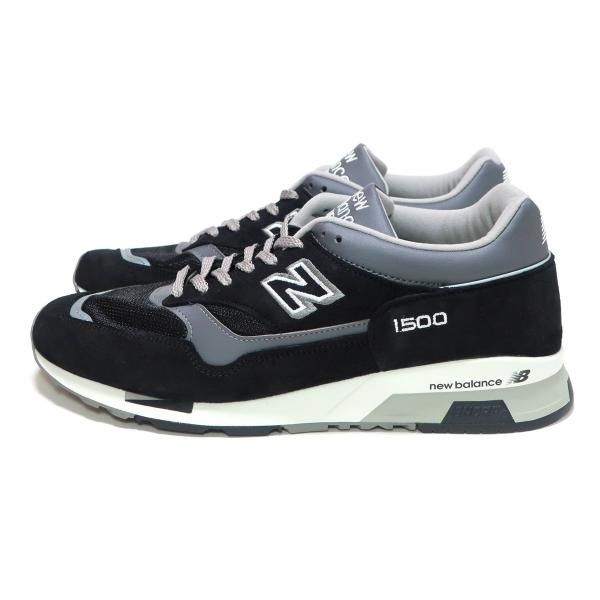 NEW BALANCE U1500PBK MADE IN UK BLACK/GRAY SUEDE NEW BALANCE U1500PBK MADE IN UK BLACK/GRAY SUEDE