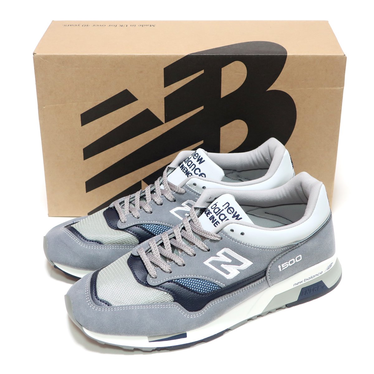 NEW BALANCE U1500UKG MADE IN UK GRAY/NAVY ( ニューバランス1500 グレー/ネイビー イギリス製  35周年記念モデル )