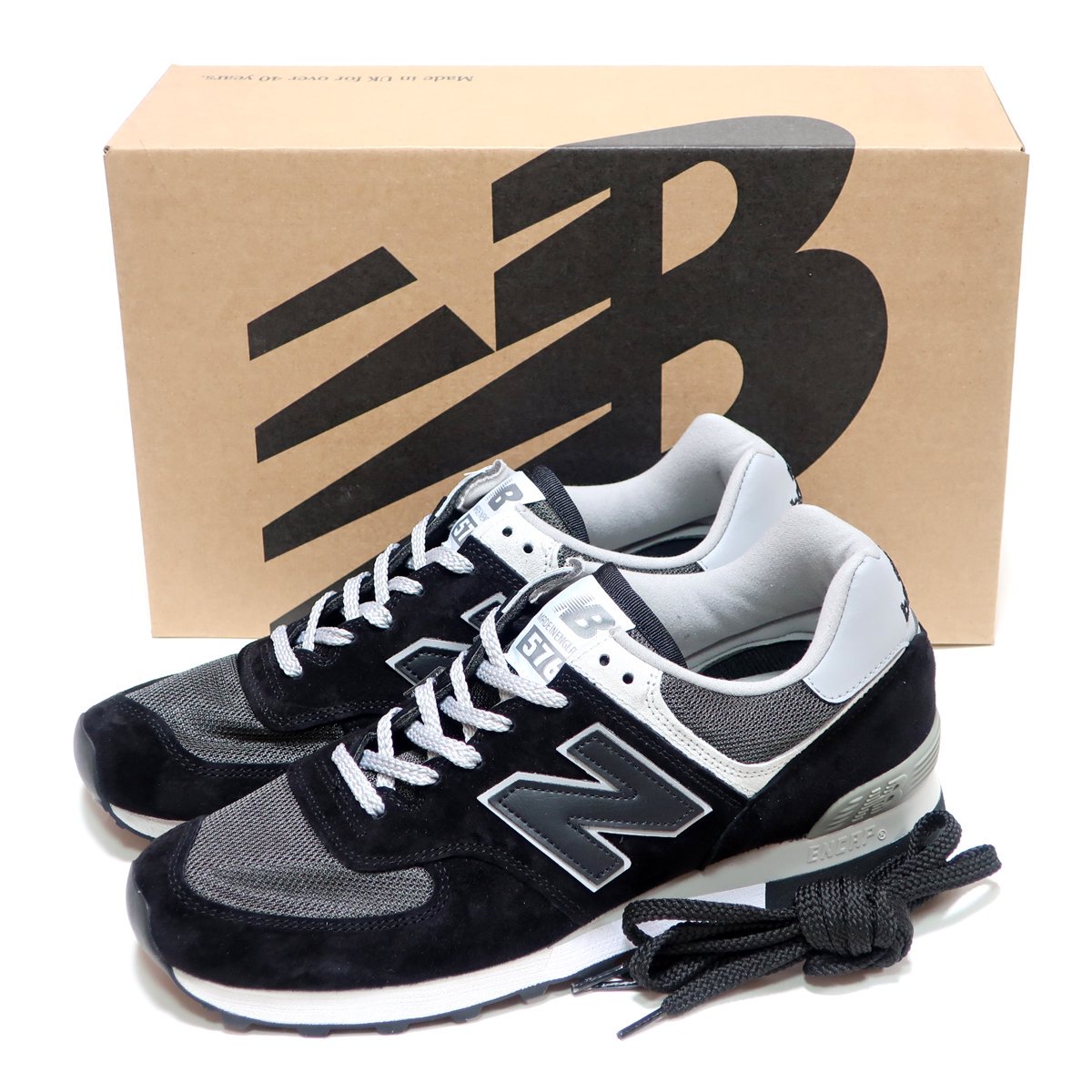 NEW BALANCE OU576PBK BLACK SUEDE MADE IN UK M576 ENGLAND ( ニューバランス 576  スウェード ブラック 黒 UK製 )