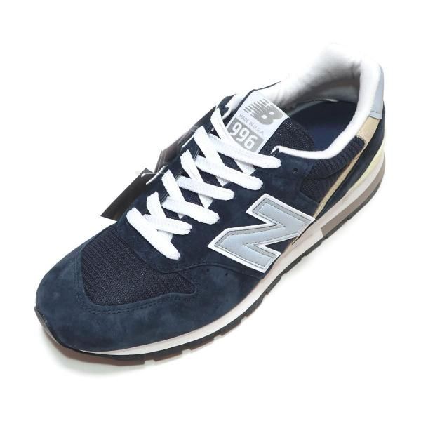 New Balance 996 ネイビー シューズ 未使用タグ付き　素材:革 楽天市場】ニューバランス 996 レザー ネイビーの通販