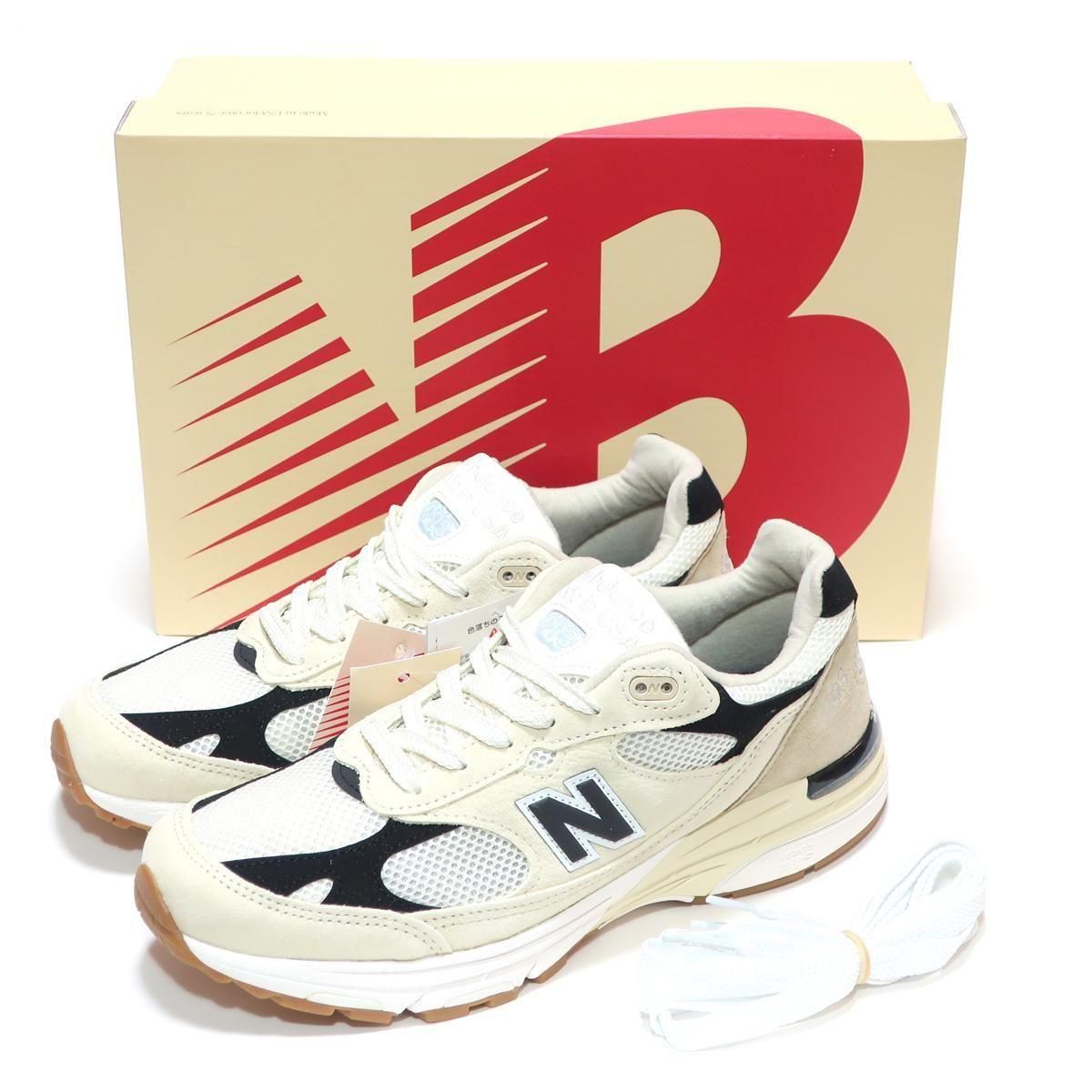 NEW BALANCE U993WS SEA SALT/BLACK SUEDE MADE IN USA