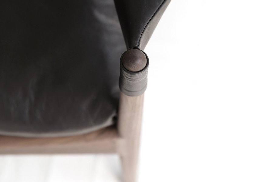 Modus Easy Chair（モデュスイージーチェア）のアームのアップ