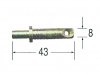 S.Pかけ(つば付)(使用ダイスDW-1)インナーワイヤー2.5mm用  5個入り