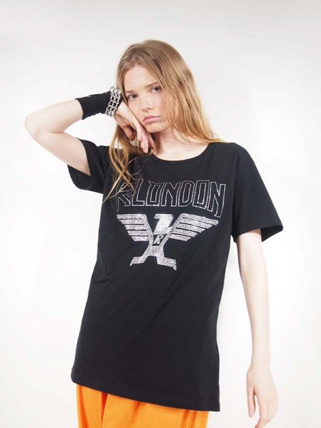 4個まで郵便OK R-LONDON Tシャツ 黒 サイズフリー - トレーニング用品