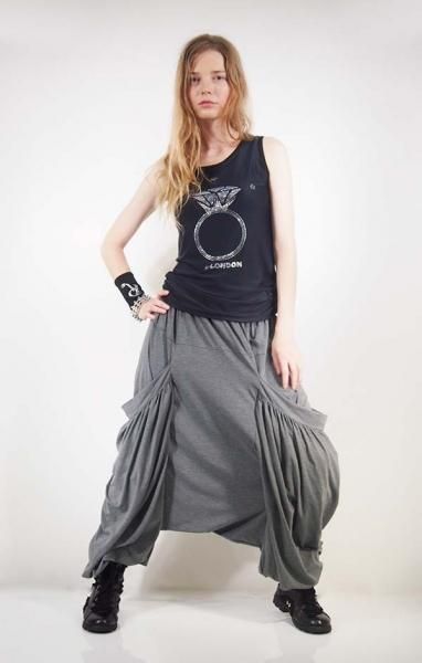 送料無料】◎再入荷！！☆R-LONDON☆シャングリラサルエルパンツ - R