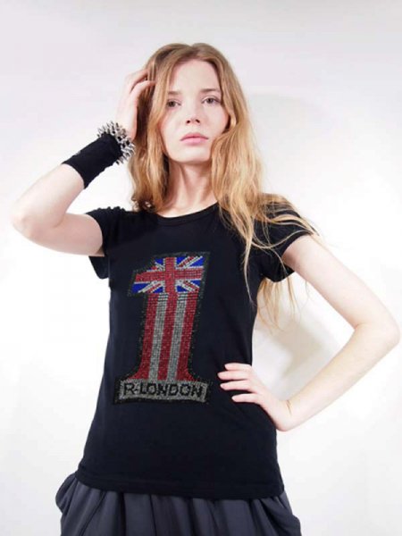 ◎新商品☆R-LONDON☆2サイズ！ナンバー1メタルストーンTシャツ - R-LONDON オフィシャルサイト