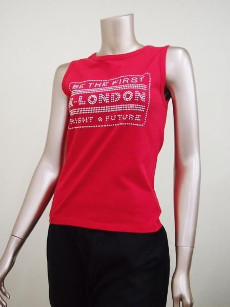 アールロンドンR London新品タンクトップ ◎新商品☆R-LONDON☆ NEW ゼブラ タンクトップ - R-LONDON