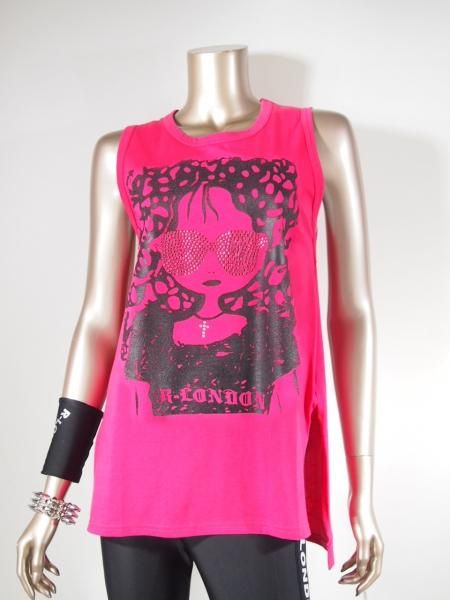 新商品 R London ビッグロックガールスリットタンクトップ R London オフィシャルサイト