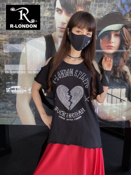 ◎新商品★R-LONDON★ シャイニーファンキーハート ホーリングオーバーTシャツ - 　R-LONDON オフィシャルサイト