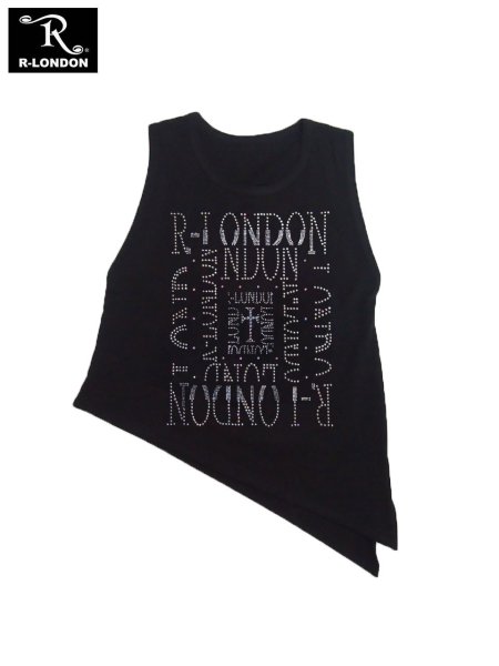 R-LONDON アールロンドン アシンメトリータンクトップ