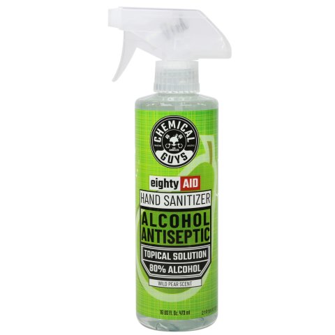  Chemical Guys  Hand Sanitizer Alcohol 80% アルコールスプレー  WILD PEAR の香り 