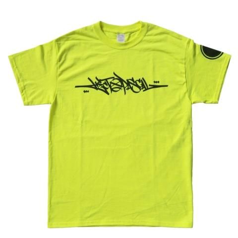  Hectopascal 2022  HECTOPASCAL LOGO S/S Tee  Neon Yellow/Black 