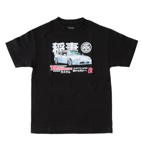  DGK  GETTO SPEC T-Shirt BLACK 