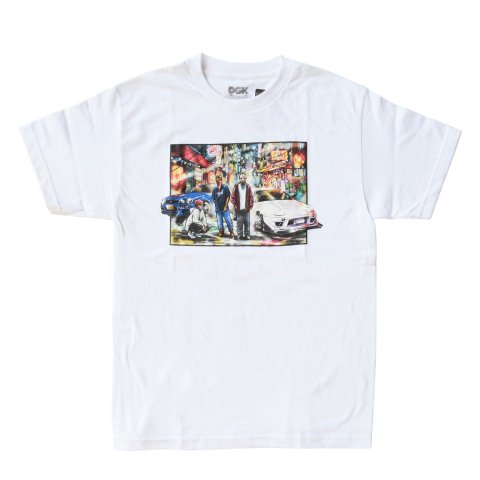  DGK  STREET CLUB T-Shirt WHITE 