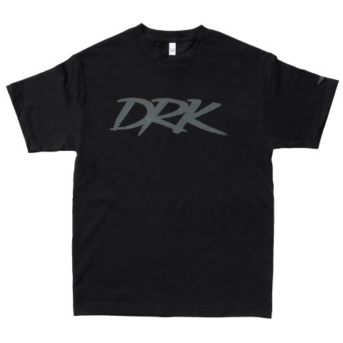  DRK  DRK LOGO T-SHIRT Black/Reflector 