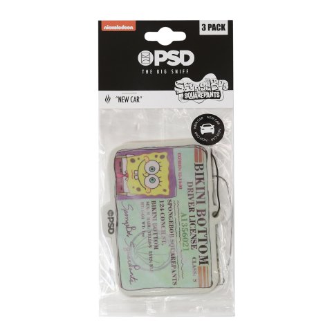 PSD Sponge Bob Air Freshener 3pcs 
