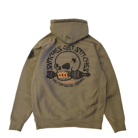 HECTOPASCAL STITCHES HOODIE /OD