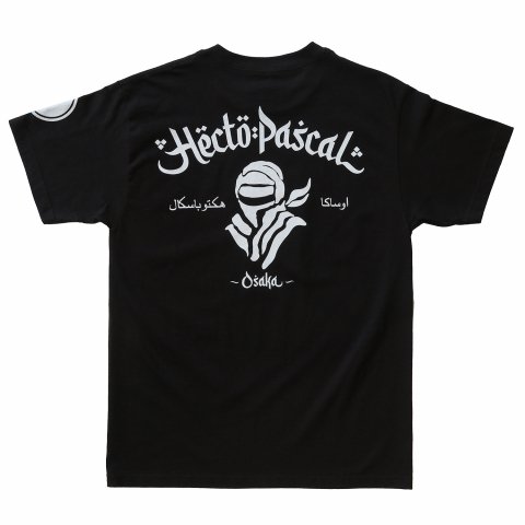 HECTOPASCAL NINJA TEE / BLACK 