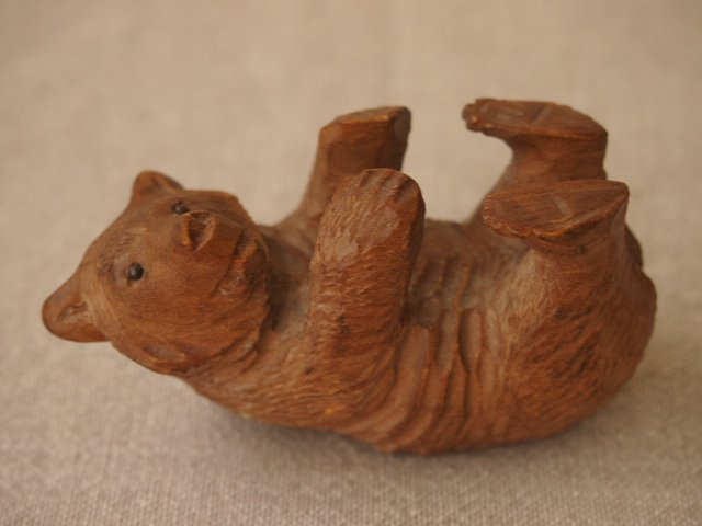 アンティーク　ドイツ　木彫り熊