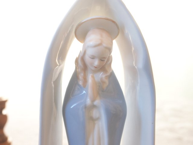 陶器の聖母マリア - アンティーク食器と雑貨のお店 lincs.［リンクス 