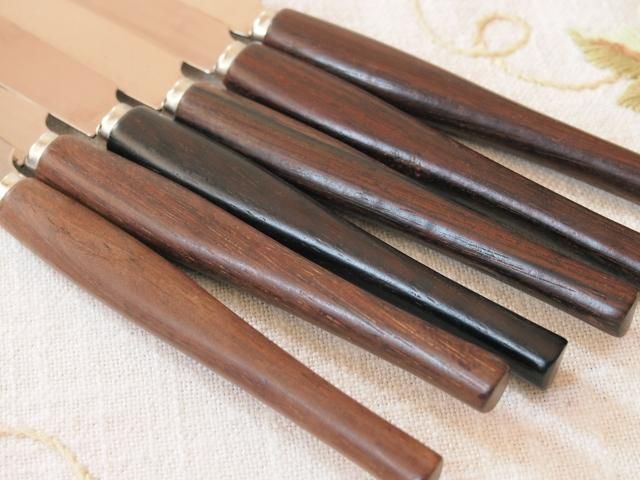 木製ハンドルナイフ(鳥マーク) - アンティーク食器と雑貨のお 木製ハンドルナイフ(鳥マーク) - アンティーク食器と雑貨のお