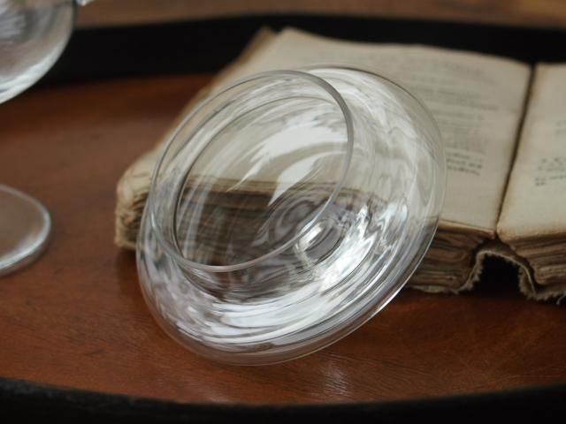 専用 フランス アンティーク デカンタ ワイングラス 蚤の市 ガラス 骨董 皿 French Antique Glass Decanter For Wine/フランスアンティーク