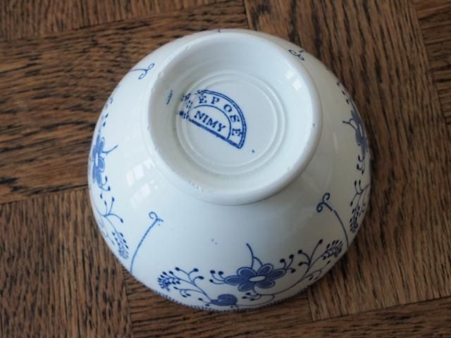 ベルギー boch ボッホ ビンテージ カフェオレボウル サキソニー