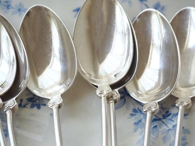 ジョージ・ジェンセン ブロッサム コーヒー モカ デミタス スプーン